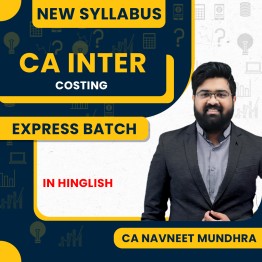 CA INTER COSTING BY CA NAVNEET MUNDHRA