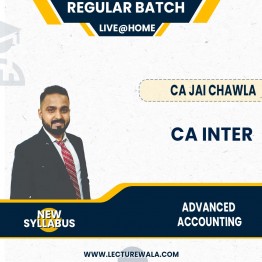 Adv. Accounting By CA JAI CHAWLA
