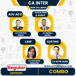 CA Inter All syllabus New Course Combo By CA Parveen Jindal , CA Neeraj Arora , CA shivangi agrawal and CA Nitin guru CA Inter All syllabus New Course Combo By CA Parveen Jindal , CA Neeraj Arora , CA shivangi agrawal and CA Nitin guru
