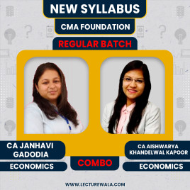 CMA Foundation New Syllabus Paper 4 – Fundamentals of Business Economics And Management Regular Course By CA Aishwarya Khandelwal Kapoor, Janhavi Gadodia: Pen Drive / Online Classes CMA Foundation New Syllabus Paper 4 – Fundamentals of Business Economics And Management Regular Course By CA Aishwarya Khandelwal Kapoor, Janhavi Gadodia: Pen Drive / Online Classes