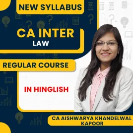 CA Aishwarya Khandelwal Kapoor Paper 2 – Corporate & Other Laws Regular Online Classes For CA Inter Group I CA Aishwarya Khandelwal Kapoor Paper 2 – Corporate & Other Laws Regular Online Classes For CA Inter Group I