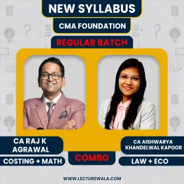 CMA Foundation New Syllabus All Subjects Regular Course By CA Raj K Agrawal, CA Aishwarya Khandelwal Kapoor, Janhavi Gadodia: Pen Drive / Online Classes CMA Foundation New Syllabus All Subjects Regular Course By CA Raj K Agrawal, CA Aishwarya Khandelwal Kapoor, Janhavi Gadodia: Pen Drive / Online Classes