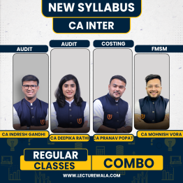 ULTIMATE CA Inter Combo FM- SM, Cost & Audit Classes 