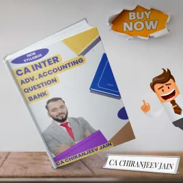 CA Chiranjeev Jain Advanced Accounting *Question Bank* (Coloured) – 3rd Edition For CA Inter Online Study Material