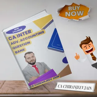 CA Chiranjeev Jain Advanced Accounting *Question Bank* (Coloured) – 3rd Edition For CA Inter Online Study Material
