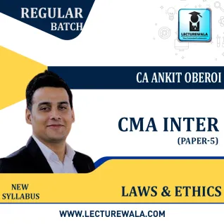 CMA INTER PAPER 5: BUSINESS LAWS AND ETHICS (BLE) Regular Course : By CA Ankit Oberoi : Online classes CMA INTER PAPER 5: BUSINESS LAWS AND ETHICS (BLE) Regular Course : By CA Ankit Oberoi : Online classes