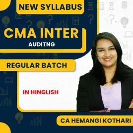 Prof Hemangi Kothari Audit Regular Batch For CMA Inter  Prof Hemangi Kothari Audit Regular Batch For CMA Inter