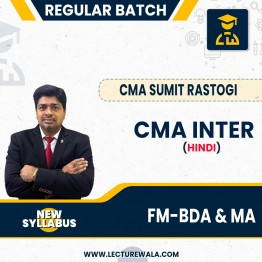 CMA Inter FM-BDA & MA COMBO By CMA Sumit Rastogi : Online Classe