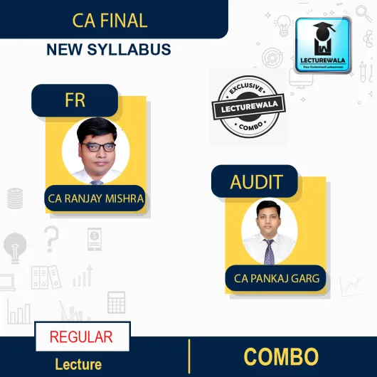 CA Final Financial Reporting (FR) + Audit New Recording Full Course By CA Ranjay Mishra And CA Pankaj Garg :Pen Drive / Online Classes CA Final Financial Reporting (FR) + Audit New Recording Full Course By CA Ranjay Mishra And CA Pankaj Garg :Pen Drive / Online Classes