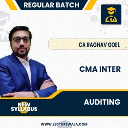 CMA Inter Auditing (New Syllabus 2022) By CA Raghav Goel: Pendrive / Online Classes.