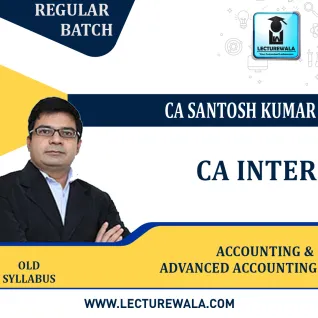 CA Inter Accounting & Advanced Accounting Regular Course : Pen drive / Online classes. CA Inter Accounting & Advanced Accounting Regular Course : Pen drive / Online classes.