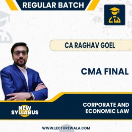 CMA Final (New Syllabus 2022) Corporate & Economic law By CA Raghav Goel: Pendrive / Online Classes.