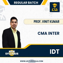 CMA Inter Indirect Taxation Regular Course By Prof. Vinit Kumar: Google Drive.