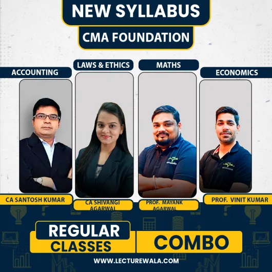 CMA Foundation New Syllabus All Subjects Regular Combo Classes By COC Education With CA Shivangi Agarwal : Pen Drive / Online Classes CMA Foundation New Syllabus All Subjects Regular Combo Classes By COC Education With CA Shivangi Agarwal : Pen Drive / Online Classes