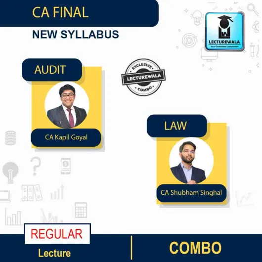 CA Final Law AND Audit New Syllabus Regular Course By CA Shubham Singhal And CA Kapil Goyal: Google Drive 