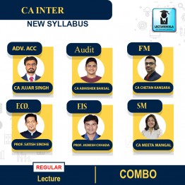 CA Inter Group-2 All Subject Combo Regular Course: Video Lectures + Study Materials by Lets Learn India ( CA Abhishek Bansal (For May 22/ Nov.2022)