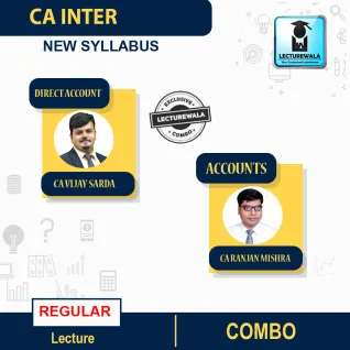 CA Inter Direct Tax & Accounts Combo Regular Course By CA Vijay Sarda & CA Ranjay Mishra : Pen Drive / Online Classes CA Inter Direct Tax & Accounts Combo Regular Course By CA Vijay Sarda & CA Ranjay Mishra : Pen Drive / Online Classes