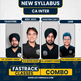 CA Inter Udesh Fastrack Sep 2026 (Group 1) Combo by Pw : Online Classes