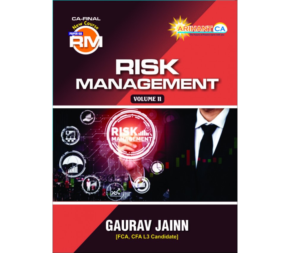 Ca Final Elective Paper 6a Risk Management Vol 1 And Vol 2 New Syllabus Book By Ca Gaurav