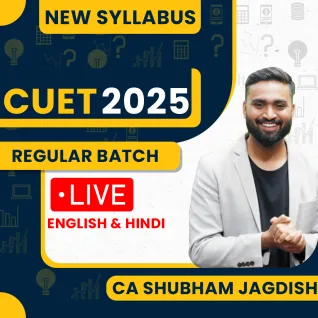 CA Shubham Jagdish Regular Live Classes For CUET: Live Online Classes. CA Shubham Jagdish Regular Live Classes For CUET: Live Online Classes.