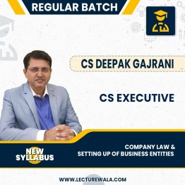 CS Executive Company Law + Setting up of Business ( Mode GD & PD) : by CS Deepak Gajrani