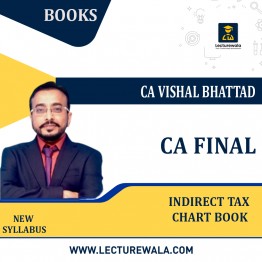 CA Final Indirect Tax Chart Book Set NEW by CA Vishal Bhattad : Study Material