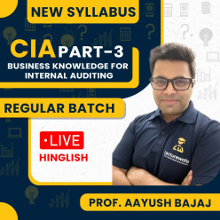 CIA Part 3: Business Knowledge for Internal Auditing Regular Course By Ayush Bajaj