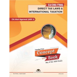 CA Atul Agarwal Direct Tax Concept Book For CA Final: Study Material