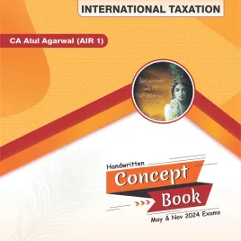 CA Atul Agarwal Direct Tax Concept Book For CA Final: Study Material CA Atul Agarwal Direct Tax Concept Book For CA Final: Study Material