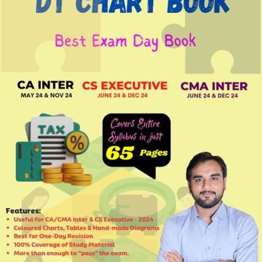 CA/CMA/CS Inter Direct Tax Chart Book by CA Pranav Chandak: Study Material