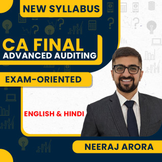 Neeraj Arora Advanced Auditing Exam-Oriented Online Classes For CA Final: Online Classes. Neeraj Arora Advanced Auditing Exam-Oriented Online Classes For CA Final: Online Classes.