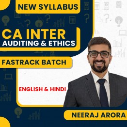 Neeraj Arora Auditing & Ethics Fastrack Online Classes For CA Inter: Online Classes.