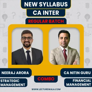 Neeraj Arora SM & CA Nitin Guru FM Combo Regular Online Classes For CA Inter: Online Classes. Neeraj Arora SM & CA Nitin Guru FM Combo Regular Online Classes For CA Inter: Online Classes.