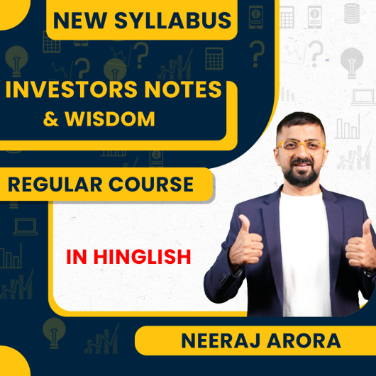 Investors Notes & Wisdom by Neeraj Arora Online Classes Investors Notes & Wisdom by Neeraj Arora Online Classes