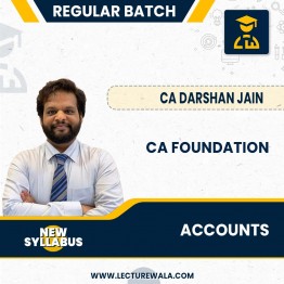 CA DARSHAN JAIN CA Foundation Accounts