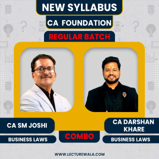 CA SM Joshi & CA Darshan Khare Business Laws Regular Online Classes For CA Foundation: Google Drive & Pen Drive Classes. CA SM Joshi & CA Darshan Khare Business Laws Regular Online Classes For CA Foundation: Google Drive & Pen Drive Classes.