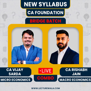 CA Rishabh Jain & CA Vijay Sarda Business Economics Bridge Batch (Fastrack) For CA Foundation: Google Drive/ Live classes. CA Rishabh Jain & CA Vijay Sarda Business Economics Bridge Batch (Fastrack) For CA Foundation: Google Drive/ Live classes.