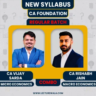 CA Rishabh Jain & CA Vijay Sarda Business Economics Regular Online Classes For CA Foundation: Google Drive/ Pen drive classes. CA Rishabh Jain & CA Vijay Sarda Business Economics Regular Online Classes For CA Foundation: Google Drive/ Pen drive classes.