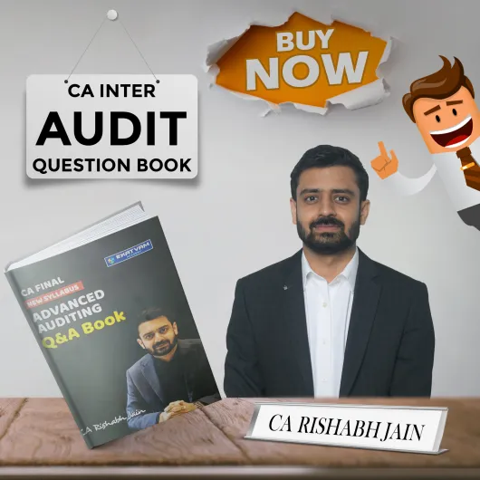 CA Rishabh Jain Auditing & Ethics Questionnaire Book For CA Inter: Study Material