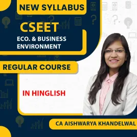 CSEET New Syllabus Paper 3 – Economic & Business Environment Regular Classes by CA Aishwarya Khandelwal Kapoor : Pen Drive / Online Classes CSEET New Syllabus Paper 3 – Economic & Business Environment Regular Classes by CA Aishwarya Khandelwal Kapoor : Pen Drive / Online Classes