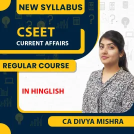 CSEET New Syllabus Paper 4A – Current Affairs Regular Classes By Divya Mishra : Pen Drive / Online Classes CSEET New Syllabus Paper 4A – Current Affairs Regular Classes By Divya Mishra : Pen Drive / Online Classes