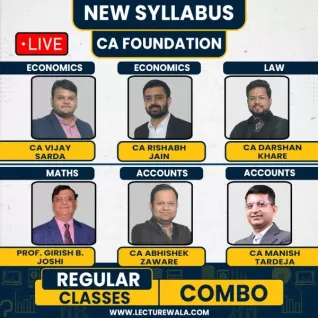 Ekatvam Academy All Subjects Combo Regular Live Classes For CA Foundation: Live Classes. Ekatvam Academy All Subjects Combo Regular Live Classes For CA Foundation: Live Classes.