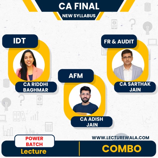 CA Final Power Batch Online Classes By Fast Education Faculty : Online Live Classes.