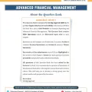 CA Ajay Agarwal Advanced Financial Management Question Book For CA Final: Study Material