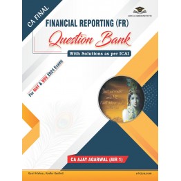 CA Ajay Agarwal Financial Reporting Question Book & Concept Book Combo For CA Final: Study Material