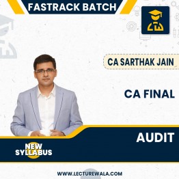 Audit Simplified (Fast Track Batch) By CA Sarthak Jain
