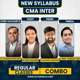 Navin Classes Group - 2 Combo Regular Batch For CMA Inter 