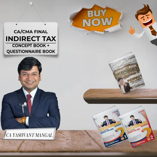 CA FINAL IDT Concept Reloaded Book + Questionnaire Book (13th Edition) Combo by CA Yashvant Mangal