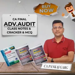 CA Pankaj Garg Adv. Audit –Class Notes & Cracker (Vol.1 & 2) For CA Final : Study Material