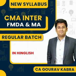 CA Gourav Kabra FMDA & MA Combo Regular Batch For CMA Inter